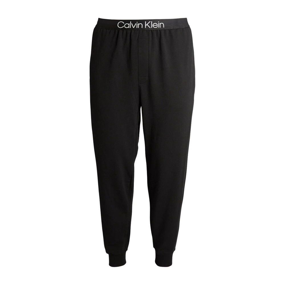 MENS CALVIN KLEIN SZ LRG LOUNGE / PAJAMA PANTS~BLACK~NWT